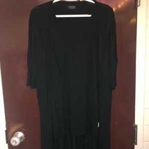 Zara Black Cardigan T-shirt